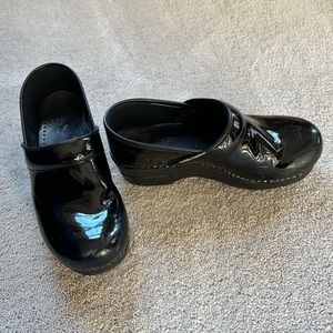 Dansko Black Clogs